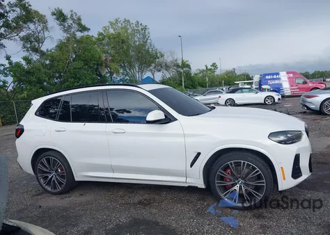 2024 BMW X3 xDrive30I z USA, uszkodzony, nr VIN 5UX53DP03R9U53045